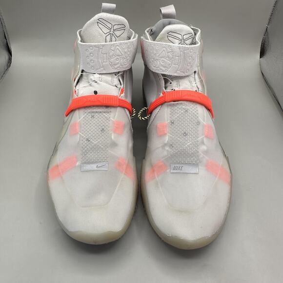 Nike Kobe AD NXT FF Shoes Mens Size 12 White Pink Basketball Sneakers CD0458-001 - Picture 4 of 11
